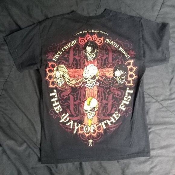 Five Finger Death Punch Way Of The Fist T-Shirt - Picture 5 of 6